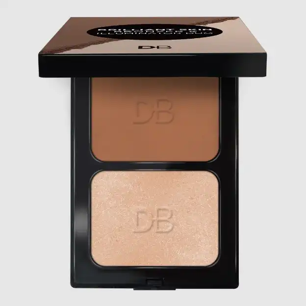 Designer Brands Db Cosmetics Brilliant Skin Bronzer & Illuminator Duo (bronze Glow)