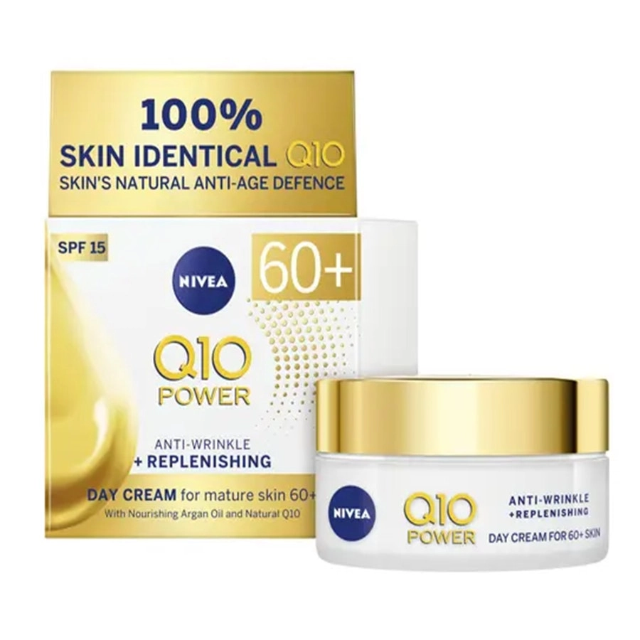 Nivea Q10 Power Anti-wrinkle Plus Replenishing Mature Day Cream Spf15