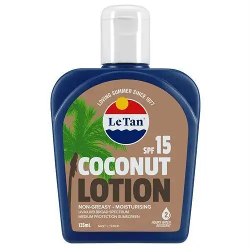 Le Tan Coconut Lotion Spf15 125ml