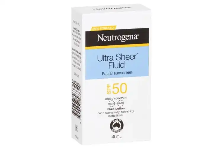 Neutrogena   Ultra Sheer Face Fluid Spf 50 40ml
