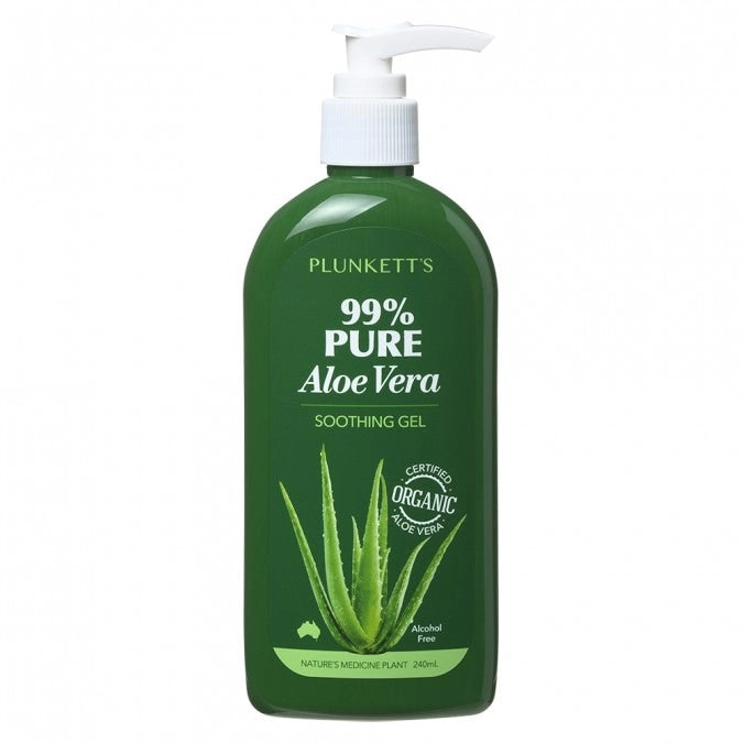 Plunketts 99% Pure Aloe Vera Soothing Gel Pump 240ml