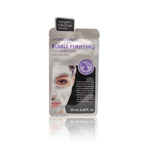 Skin Republic Bubble Purifying Charcoal Face Mask 20ml