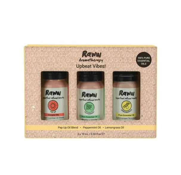 Raww Cosmetics Raww Aromatherapy Upbeat Vibes Trio