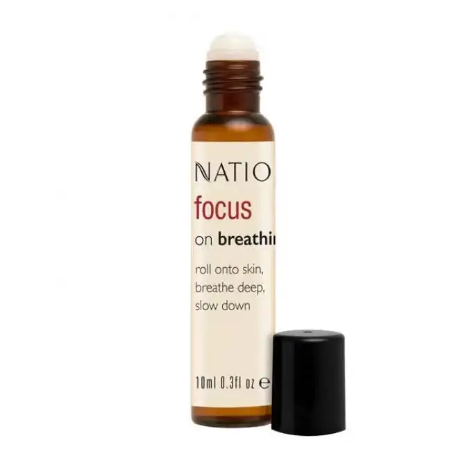 Natio Essential Natio Focus On Breathing Essential Oil Roll-on 10ml
