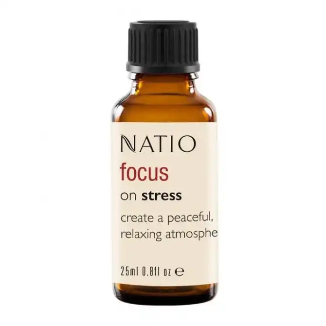 Natio Essential Natio Focus On Stress Pure Essential Oil Blend 25ml