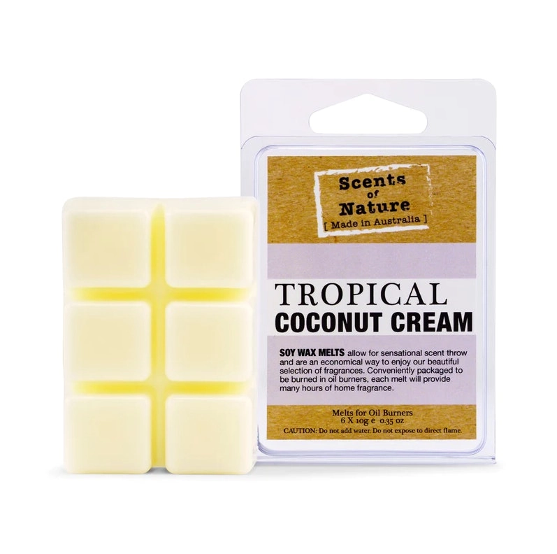 Scents Of Nature By Tilley Soy Wax Melts - Tropical Coconut Cream