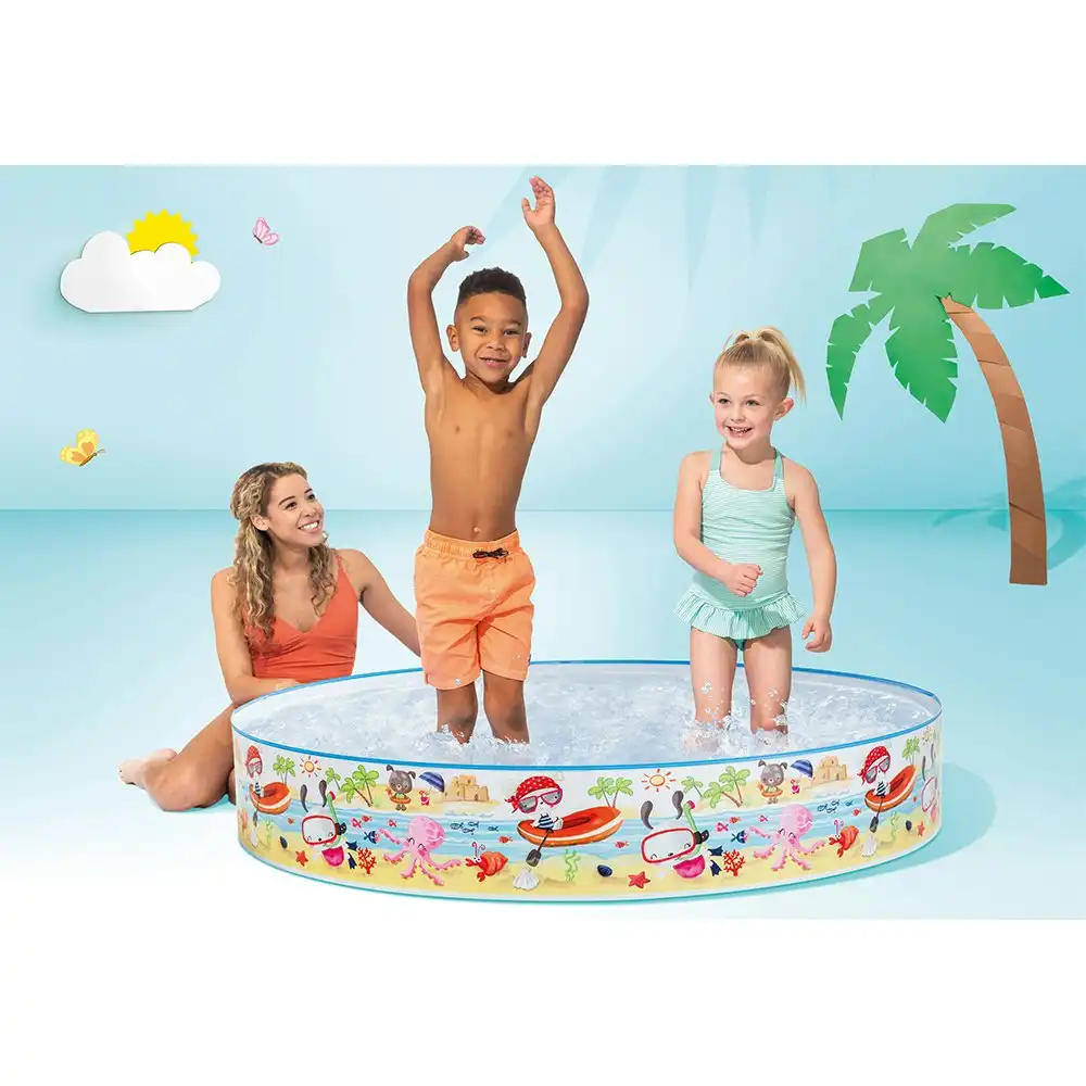 Intex Fun At The Beach 1.52mx25cm Snapset Swimming Pool Kids/Children Outdoor