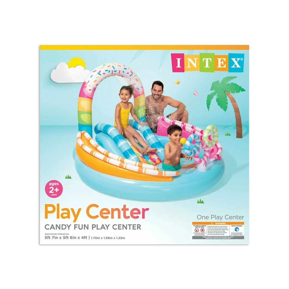 Intex Wet Set Collection Kids/Childrens Inflatable Outdoor Pool 170x168cm 2y+