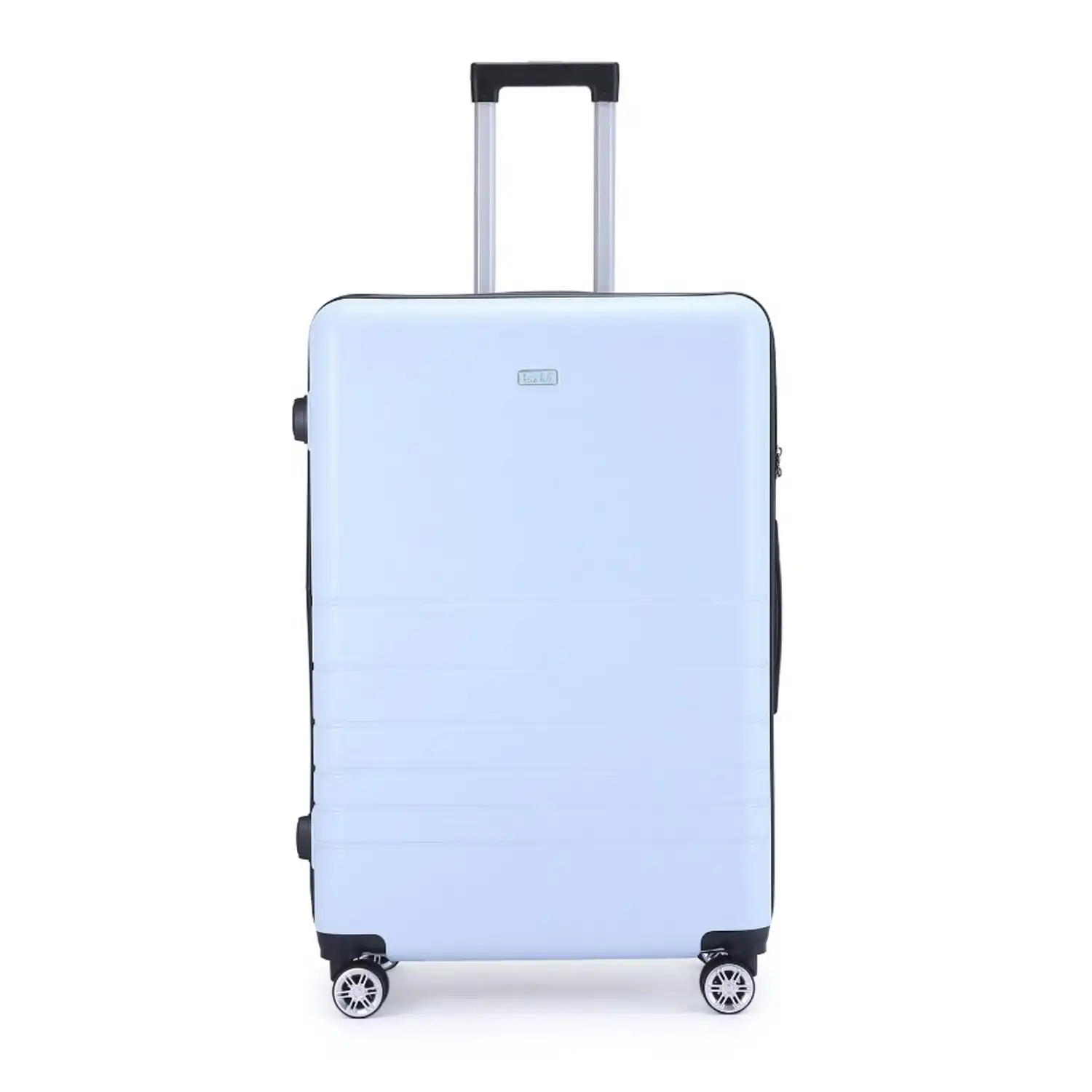 Kate Hill Bloom Luggage Large Wheeled Trolley Hard Suitcase Blue 120-139L