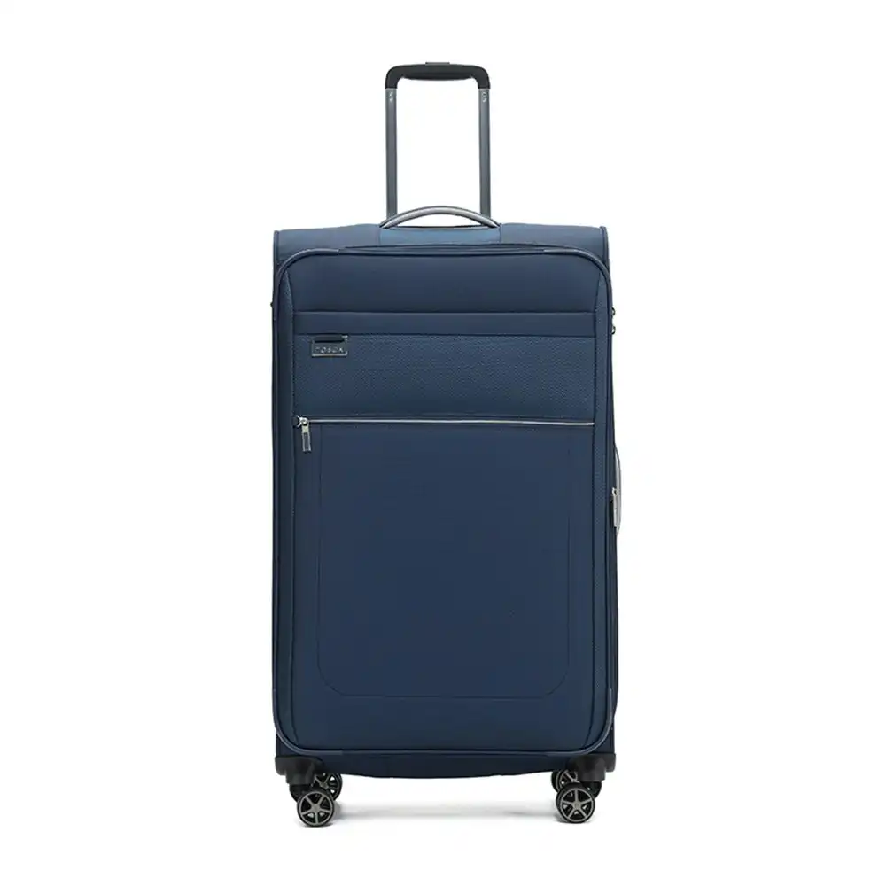 Tosca Vega 32" Holiday/Travel Luggage Suitcase Checked Baggage Trolley Bag Navy