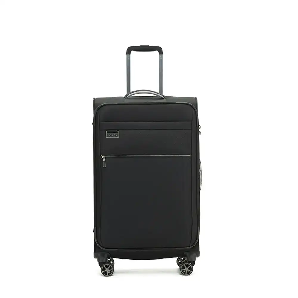 Tosca Vega 27" Holiday/Travel Luggage Suitcase Checked Baggage Trolley Bag Black