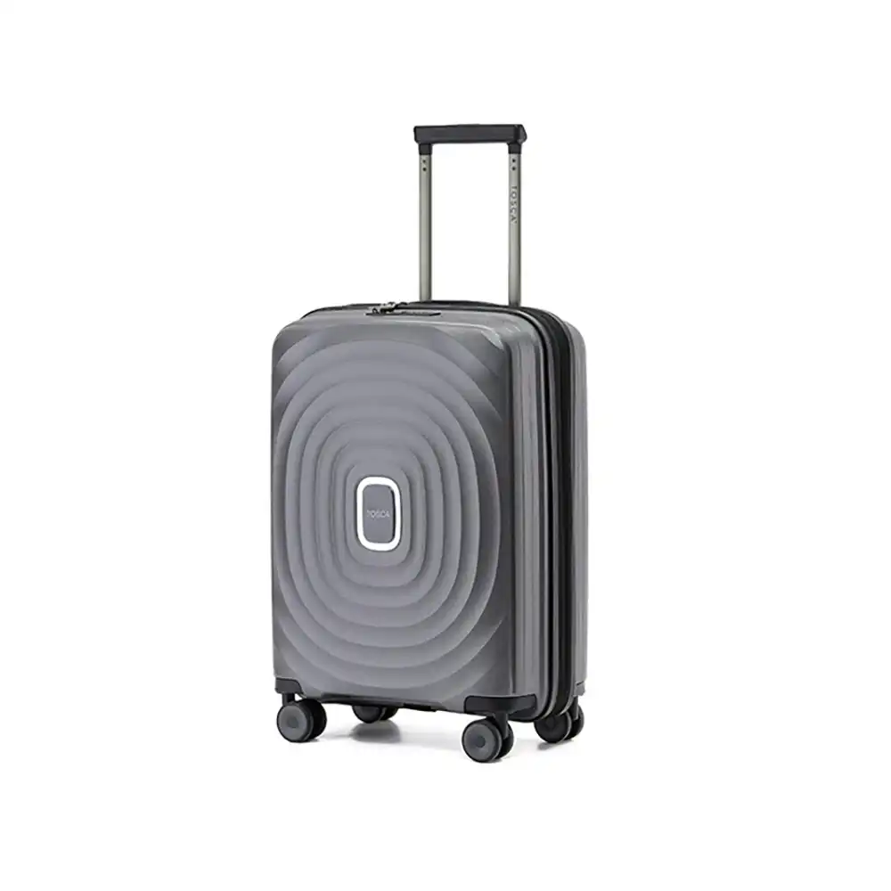 Tosca Eclipse 20" Cabin Trolley Lightweight Travel Suitcase 55x40x25cm Charcoal