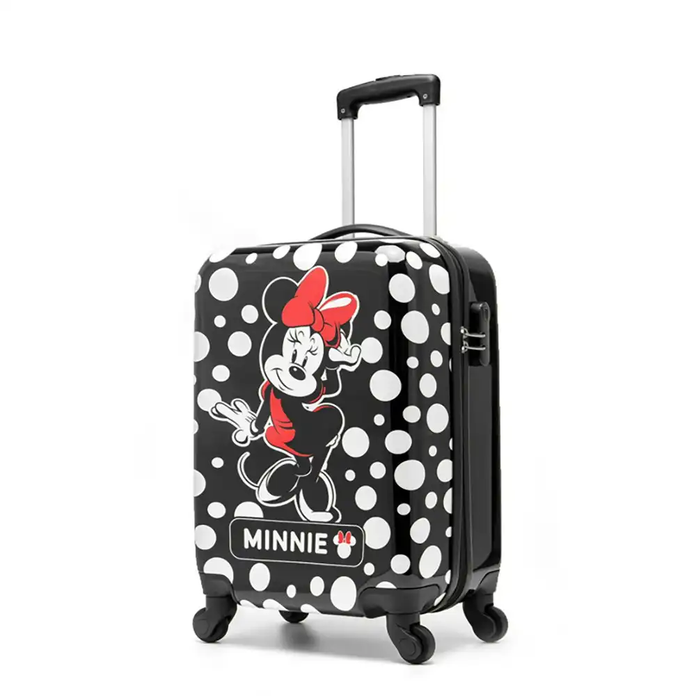Disney Minnie Mouse 20" Cabin Trolley Case Luggage Travel Suitcase 50x35x24cm