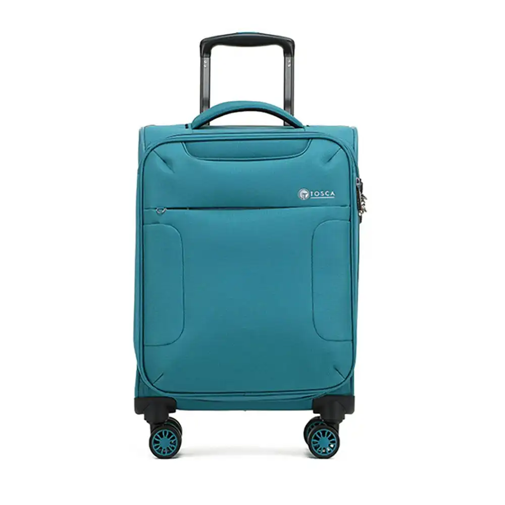 Tosca So-Lite 3.0 20" Cabin Trolley Luggage Holiday/Travel Suitcase - Teal