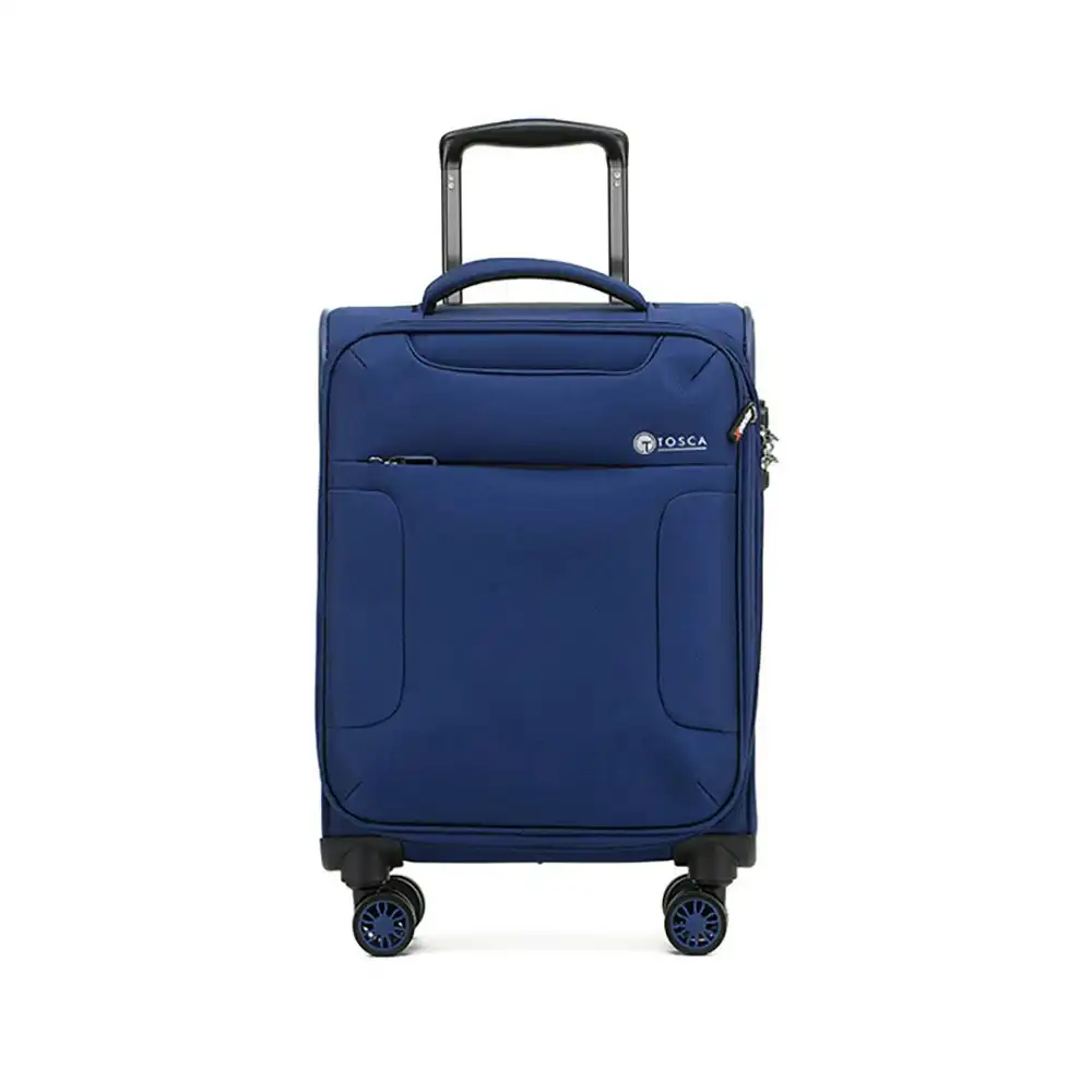 Tosca So-Lite 3.0 20" Cabin Trolley Luggage Holiday/Travel Suitcase - Navy