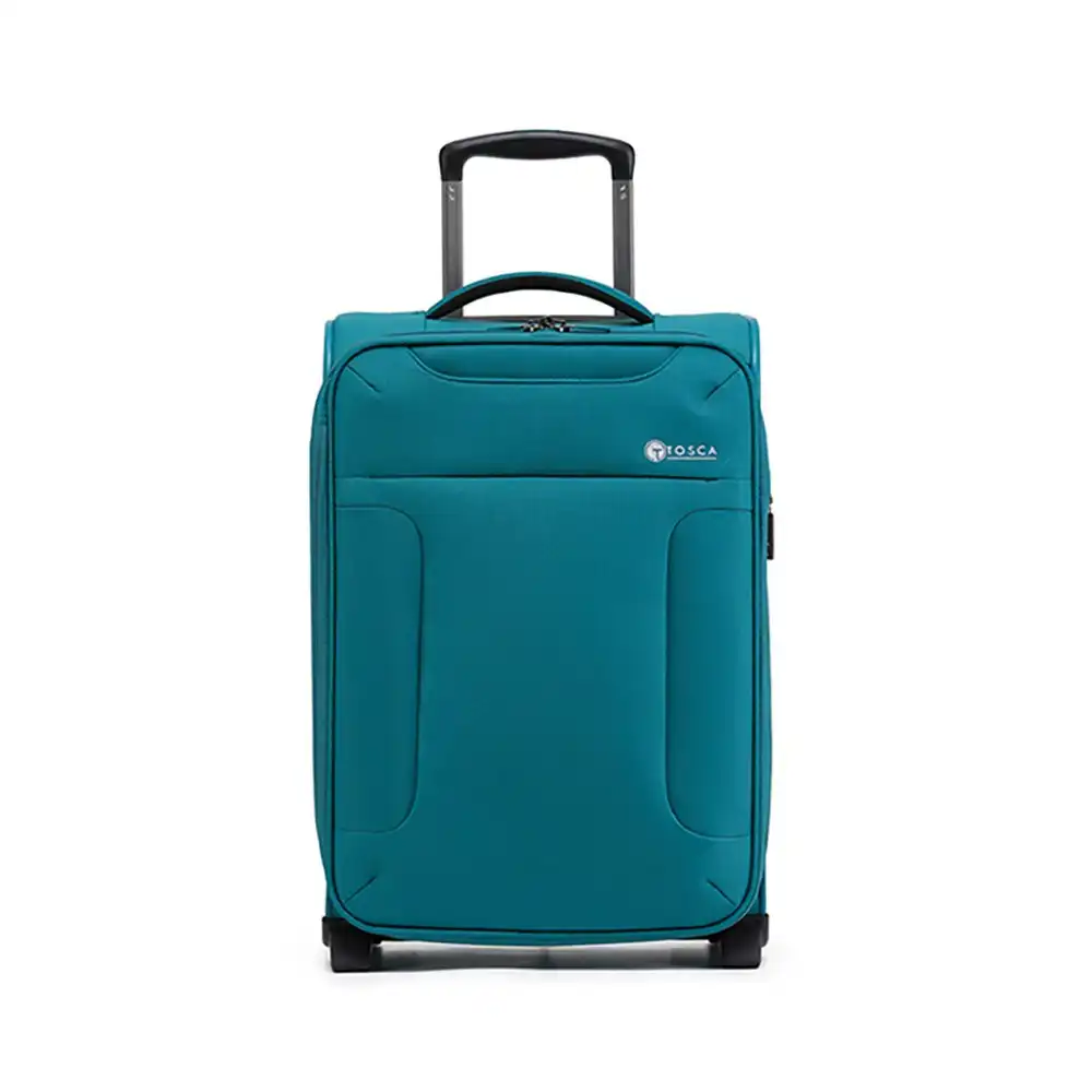 Tosca So-Lite 3.0 2 Wheel Cabin Trolley Luggage Suitcase 52x34x25cm - Teal