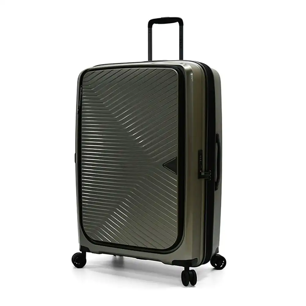 Tosca Space X 29" Trolley Checked Luggage Hard Back Travel Suitcase - Champagne