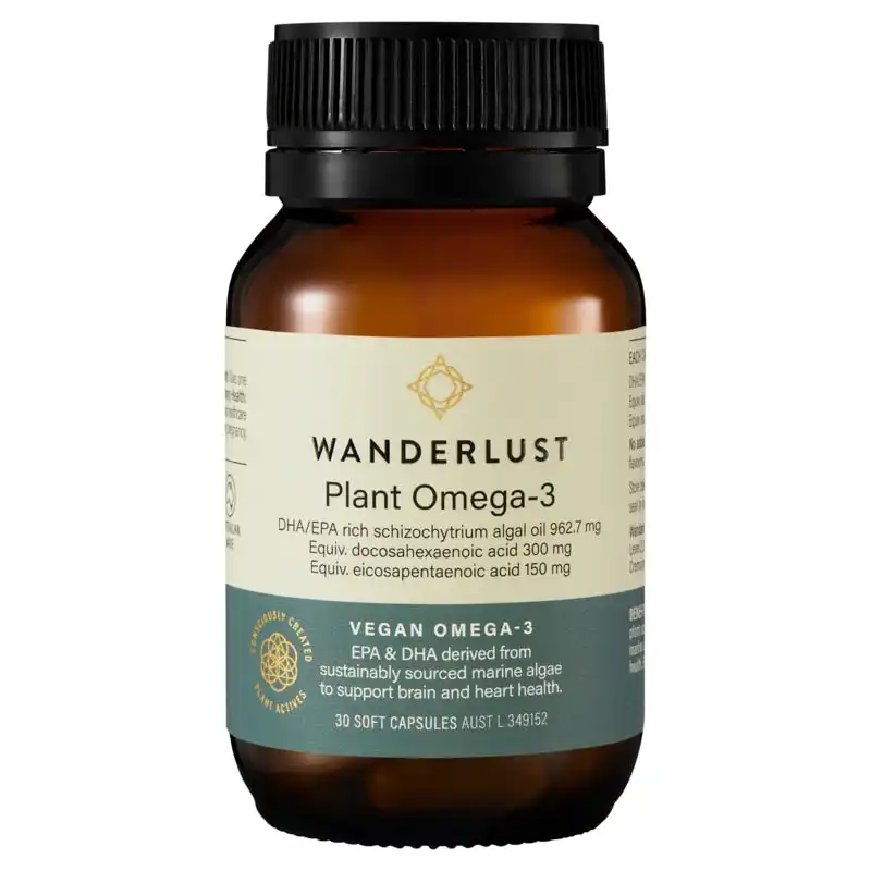 Wanderlust Plant Omega-3 30 Caps