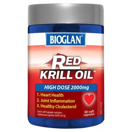 Bioglan Red Krill Oil 2000mg 30s