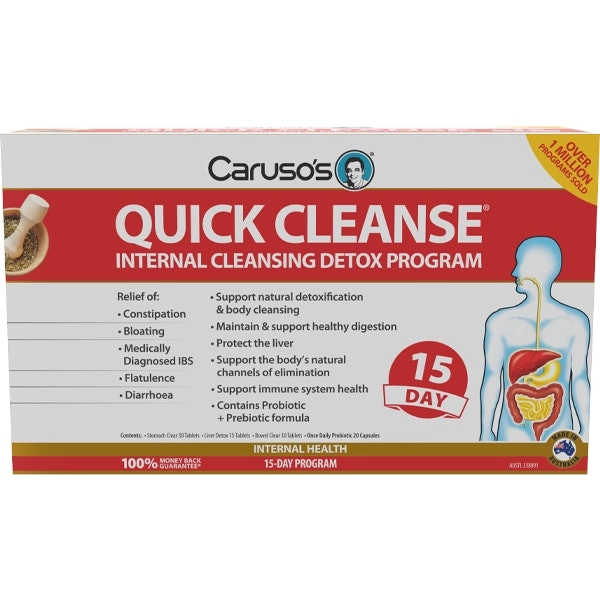 Caruso's Quick Cleanse(R) Internal Cleansing Detox Program (15 Day)