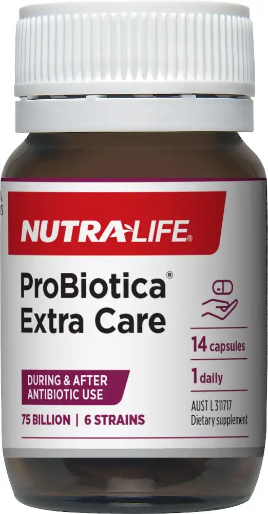 Nutra-Life Probiotica Extra Care with Prebiotics 14 Capsules
