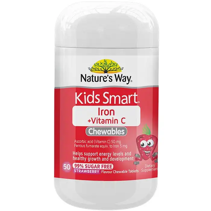 Natures Way Kids Smart Iron Chew 50S