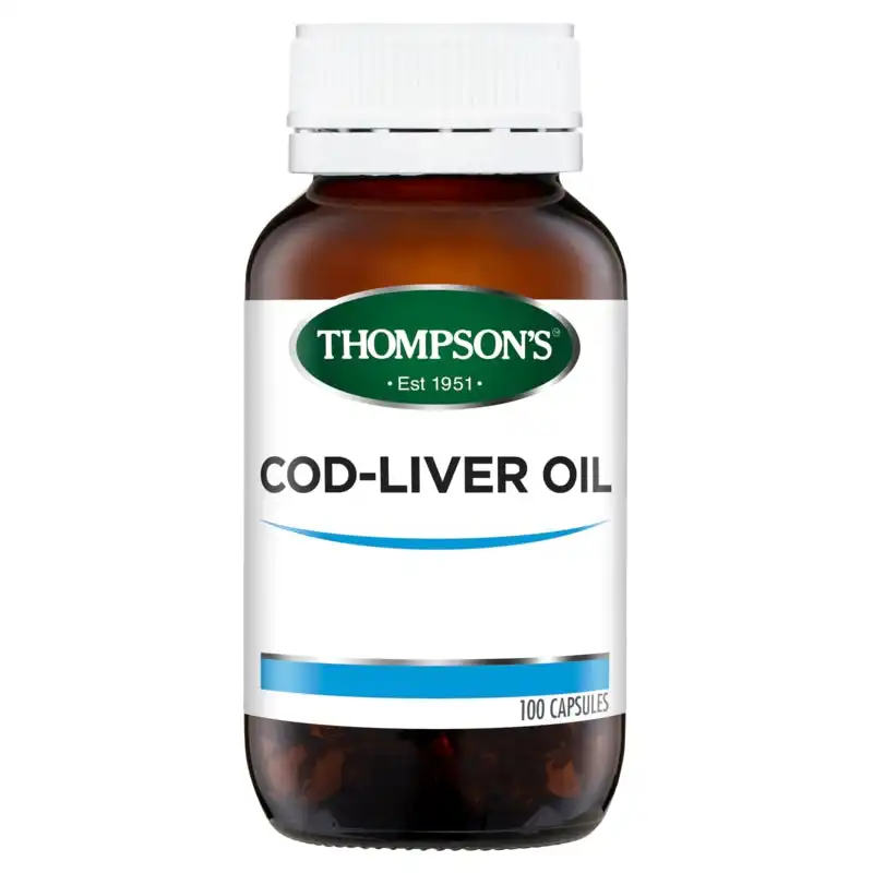 Thompson's Cod Liver Oil Plus 100 Caps
