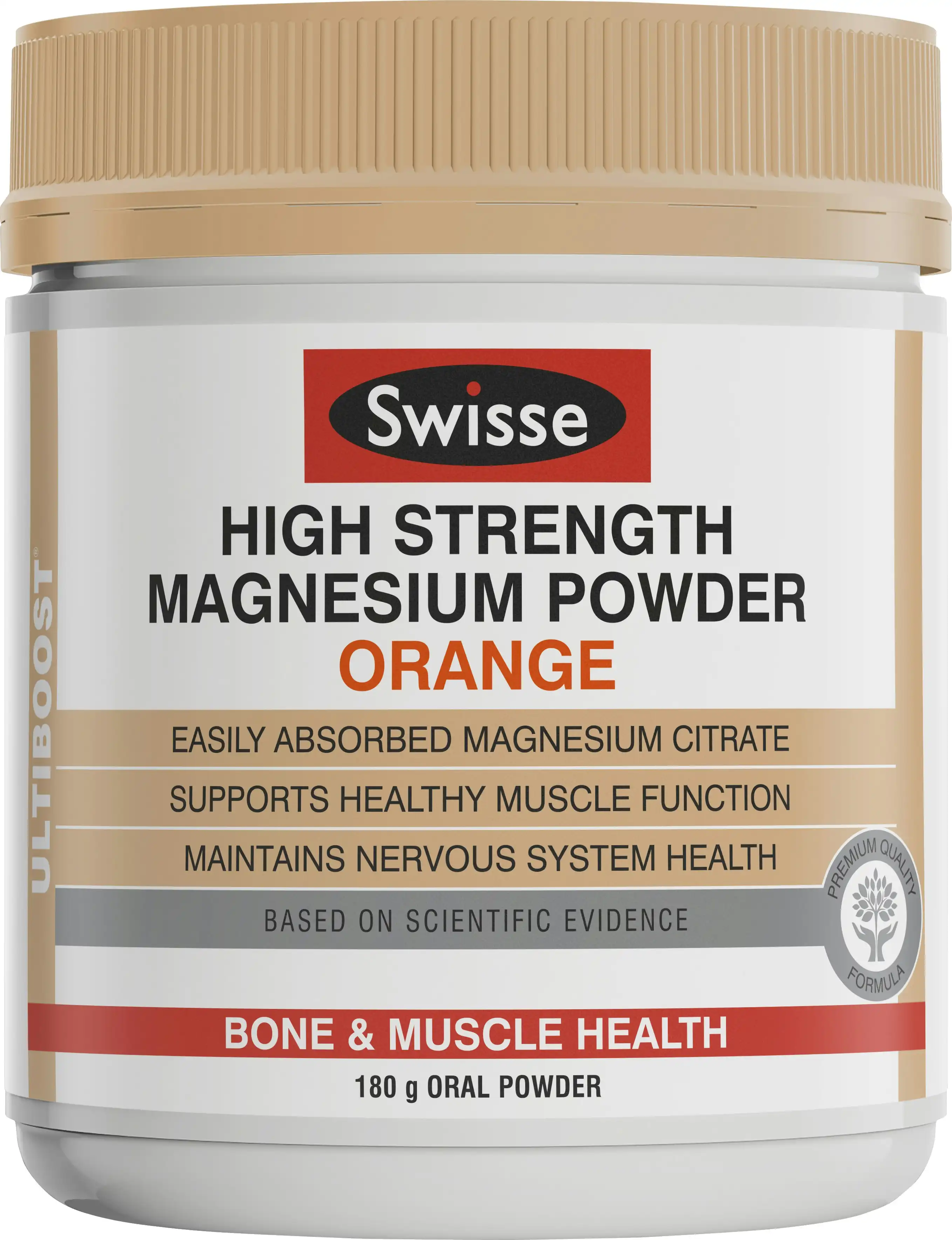 Swisse Ultiboost Magnesium Powder Orange 180G