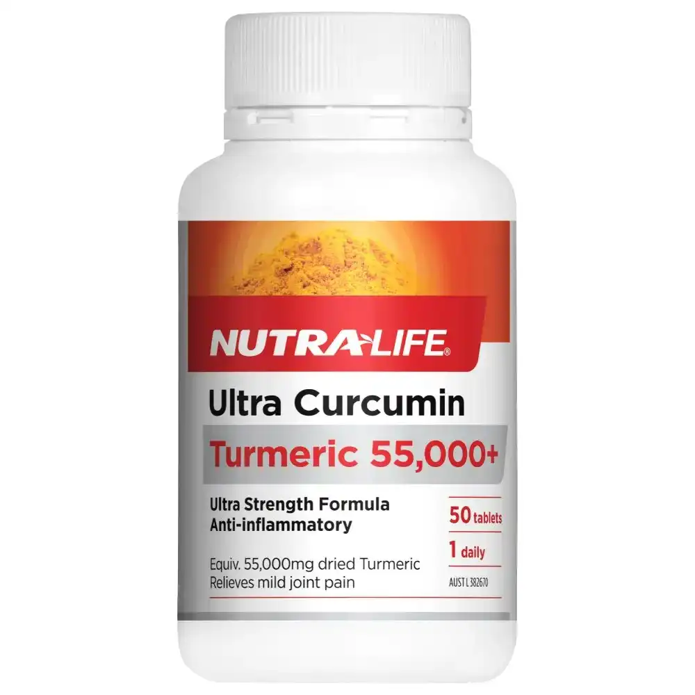 Nutra-Life Ultra Curcumin Turmeric 55000+ 50tabs