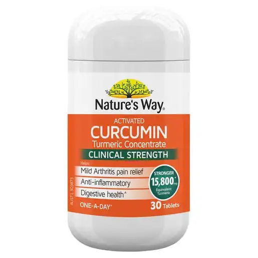 Natures Way Activated Curcumin 30 Tabs