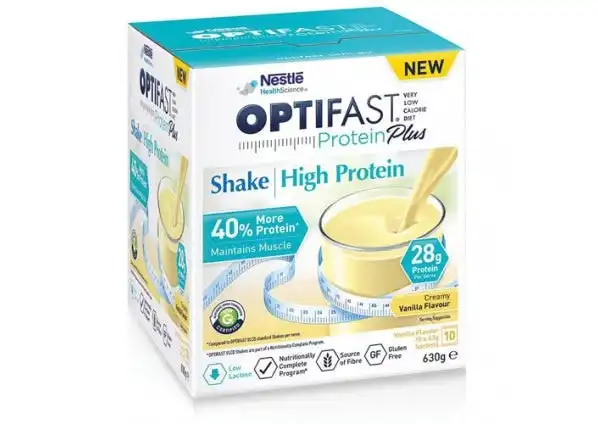 OPTIFAST VLCD Protein Plus Vanilla Shake 10 Pack 63g Sachets