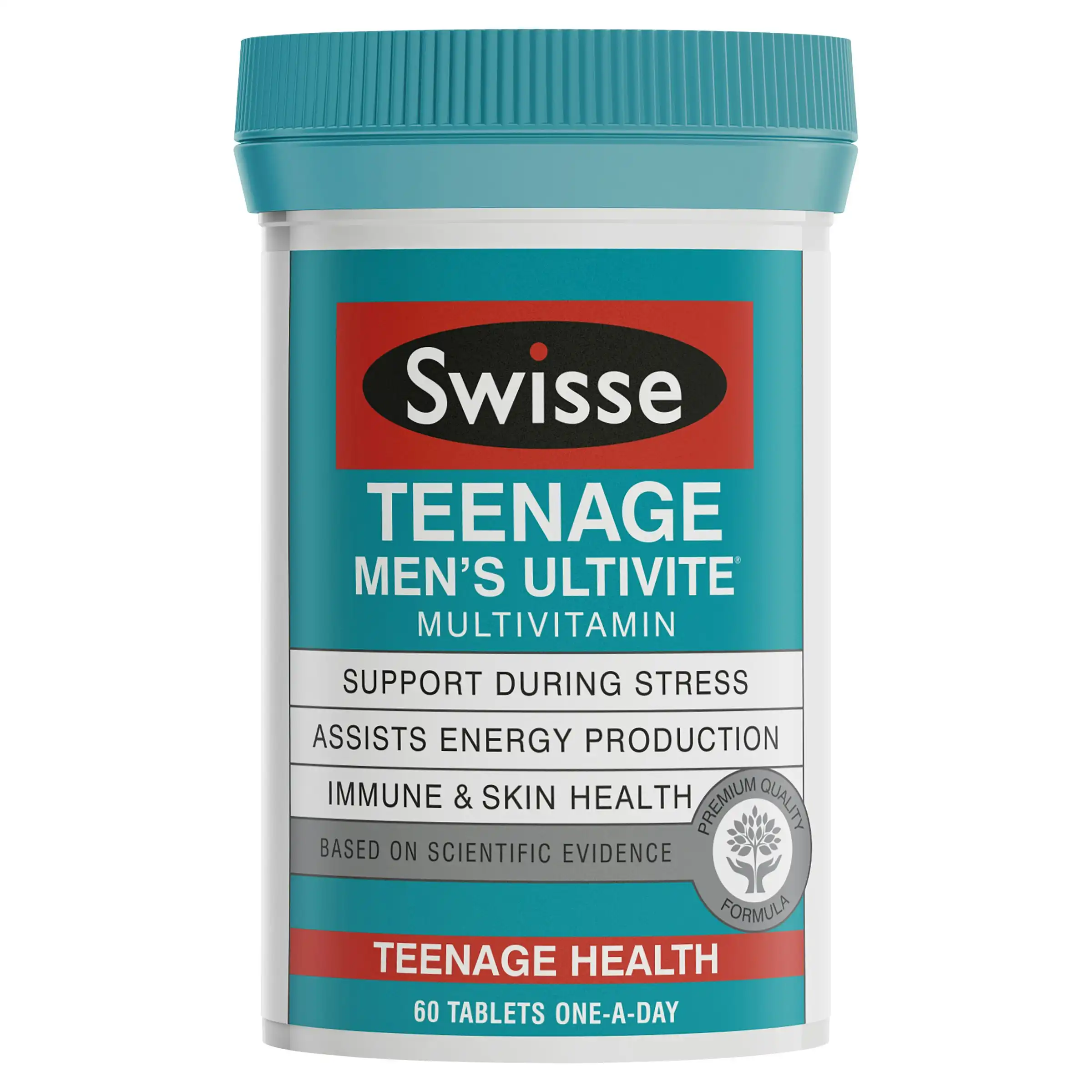 Swisse Men's Teenage Ultivite Multivitamin 60 Tablets
