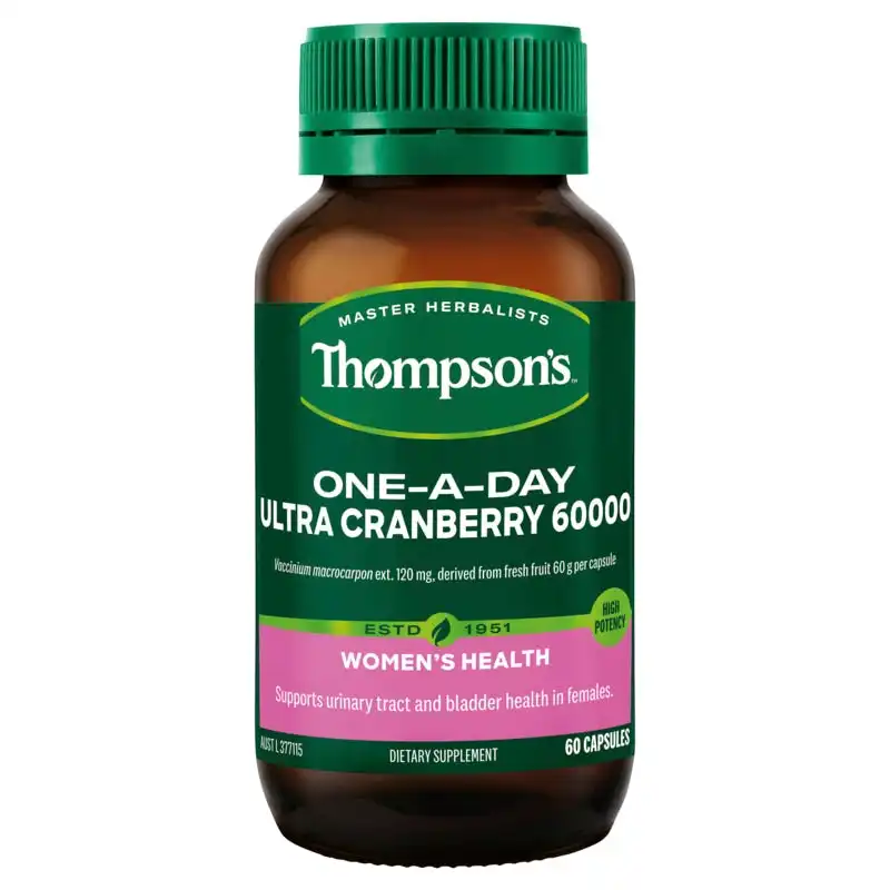 Thompson's One-A-Day Ultra Cranberry 60000 60 Caps