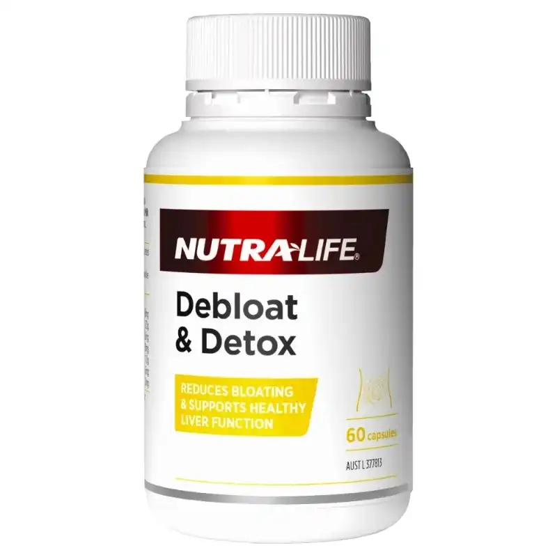Nutra-Life Debloat & Detox 60caps