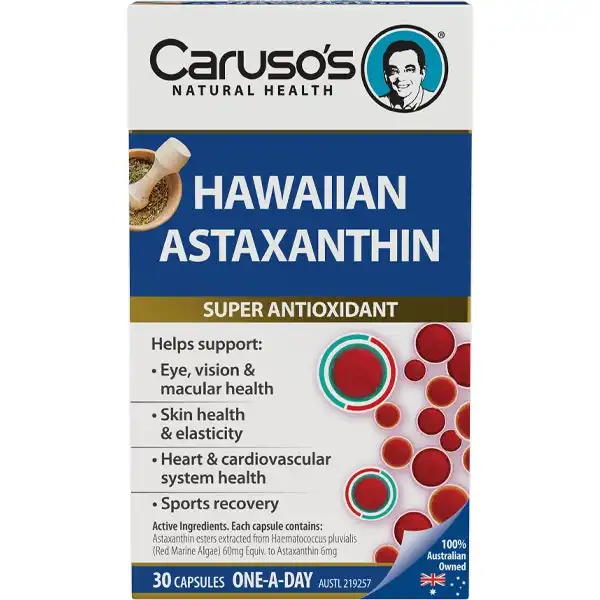 Caruso's Hawaiian Astaxanthin 30 Capsules