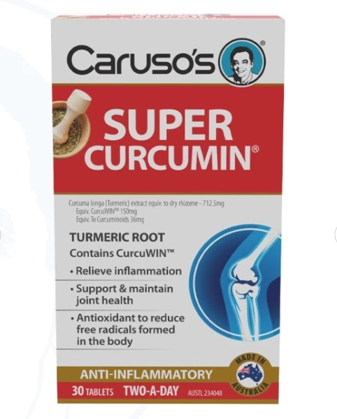 Caruso's Super Curcumin 30 Tablets