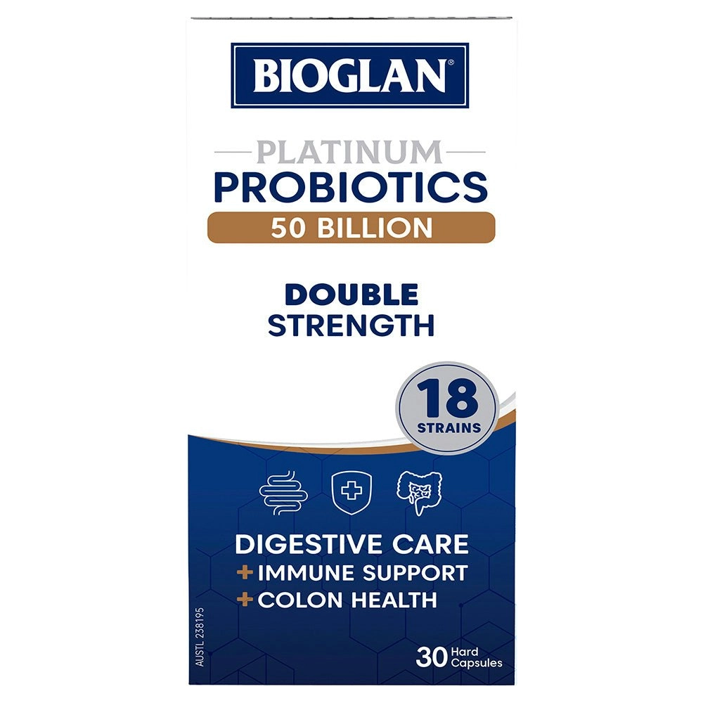 Bioglan Platinum Probiotic 50 Billion 30 capsules