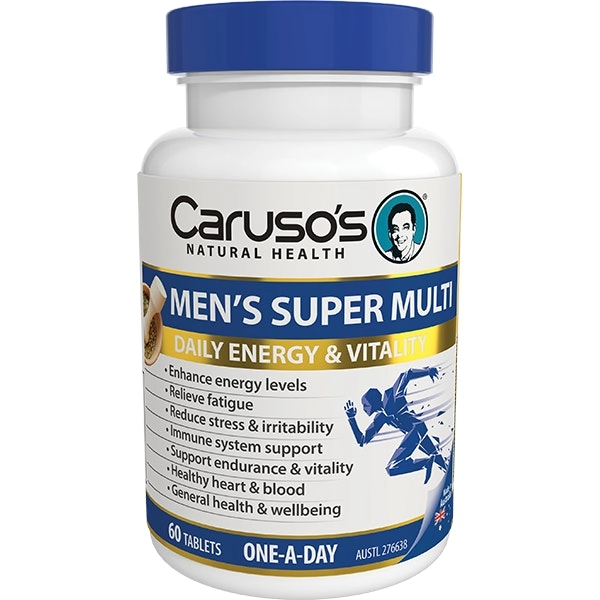 Caruso's Men's Super Multi 60 Tablets