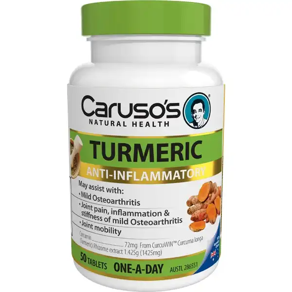 Caruso's Turmeric 50 Tablets