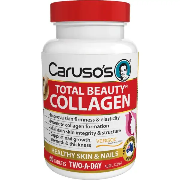 Caruso's Total Beauty(R) Collagen 60 Tablets