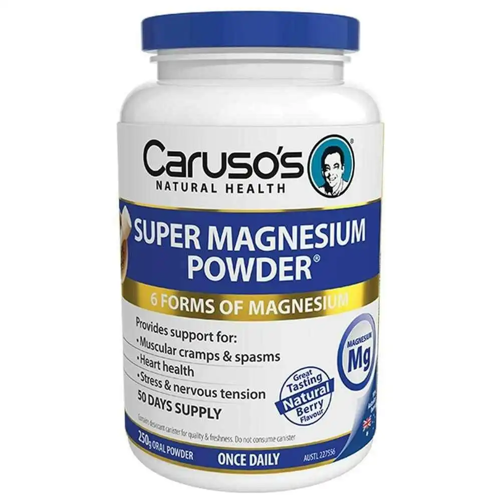 Caruso's Super Magnesium Powder - Berry 250g