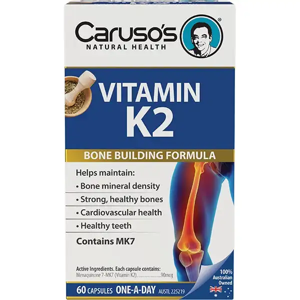 Caruso's Vitamin K2 60 Capsules