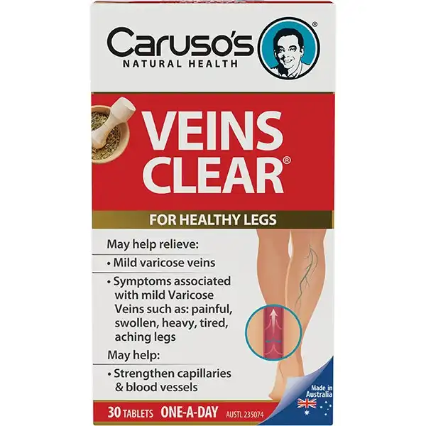Caruso's Veins Clear(R) 30 Tablets