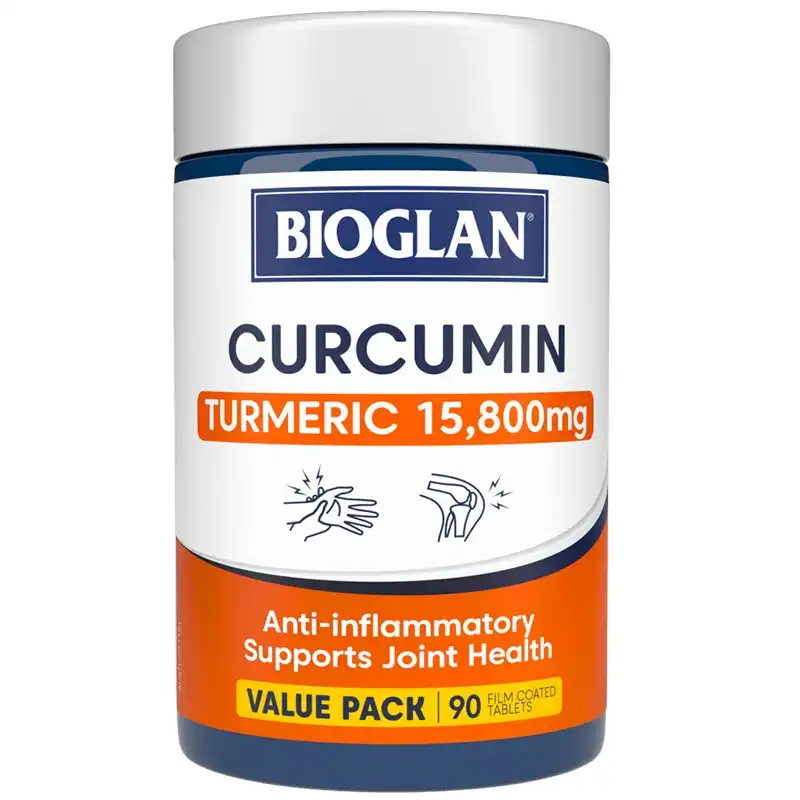 Bioglan Curcumin 600mg 90 Tablets Value Pack