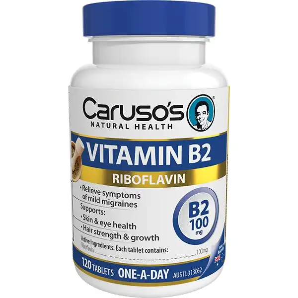 Caruso's Vitamin B2 120 Tablets