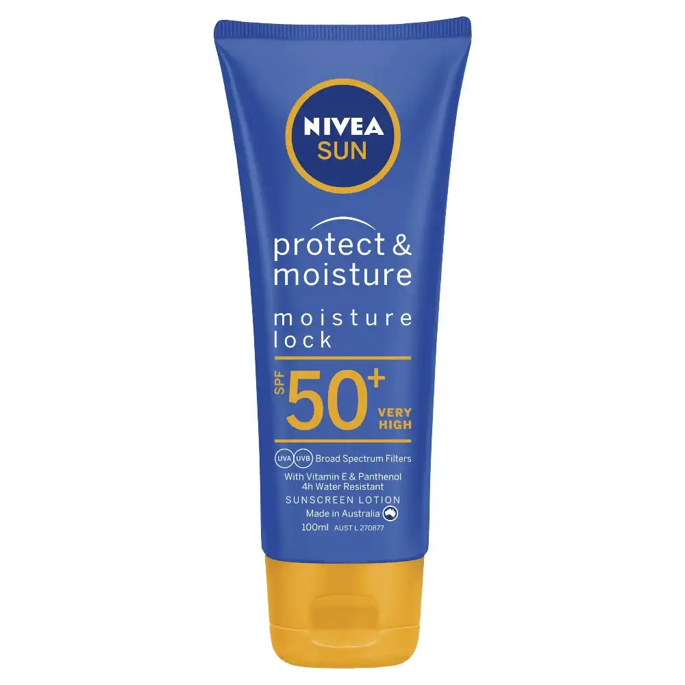 Nivea Protect & Moisture Sunscreen Lotion SPF50+ 100ml