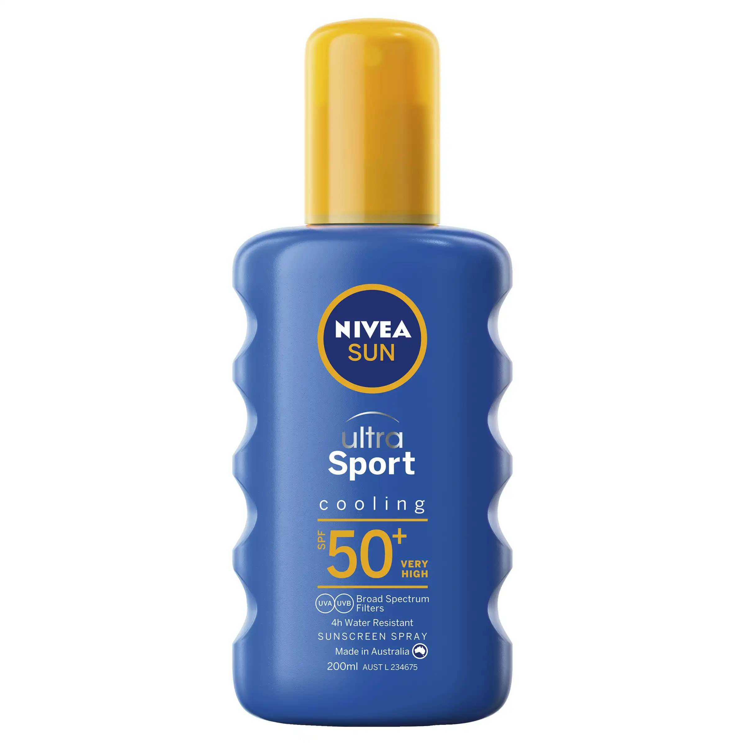 Nivea Ultra Sport Cooling Sunscreen Spray SPF50+ 200ml