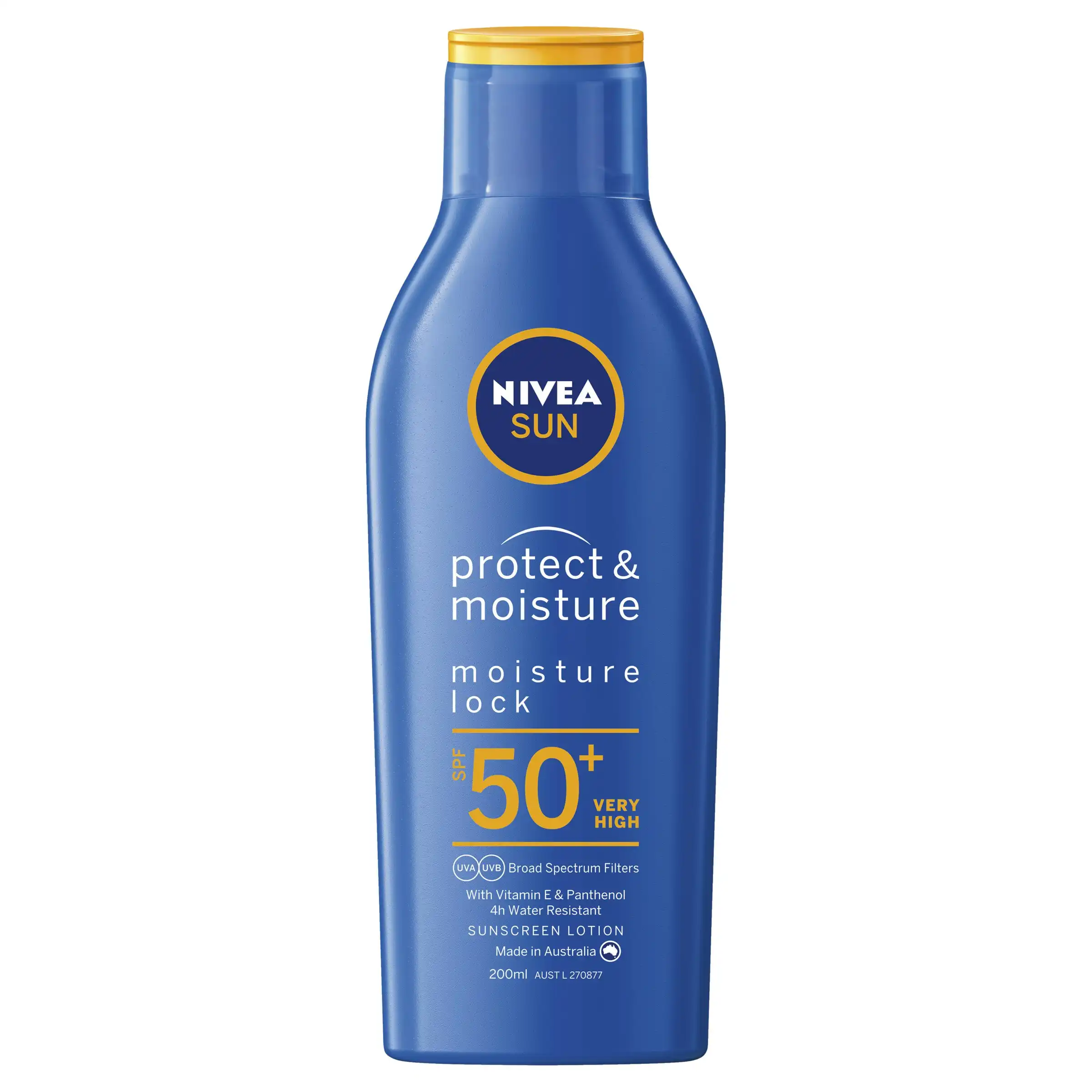 Nivea Protect & Moisture Moisturising Sunscreen SPF50+ 200ml