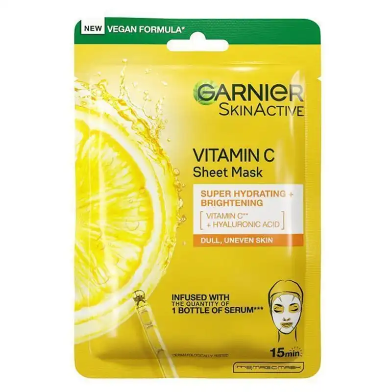 Garnier Hydra Bomb Vitamin C* Brightening & Hydrating Sheet Mask