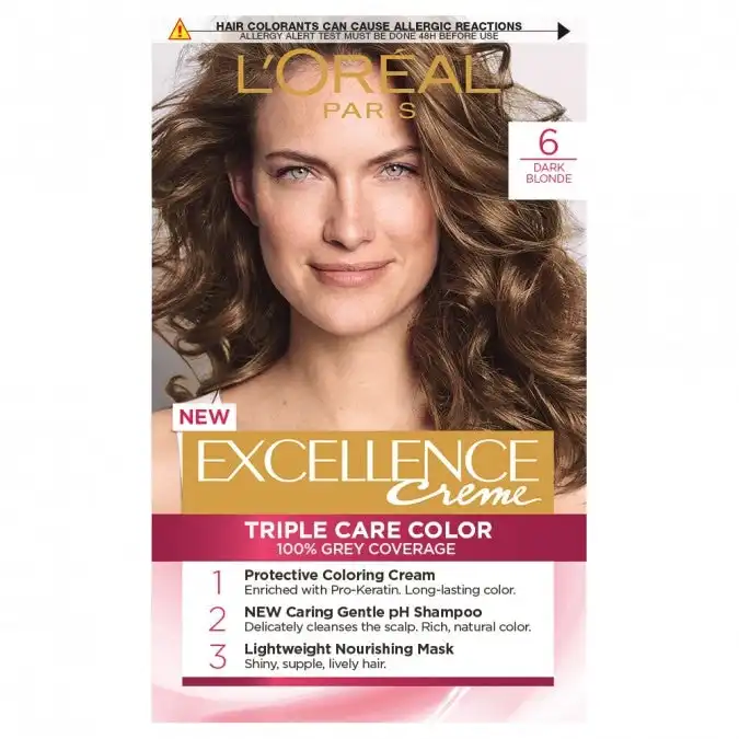 L'Oreal Excellence Creme 6 Light Brown Hair Colour